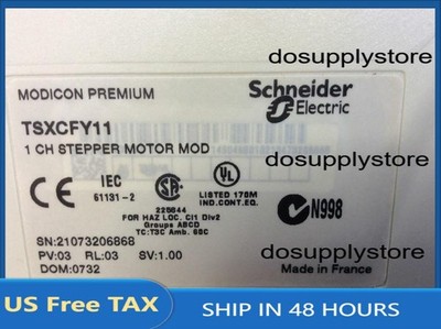 Schneider Electric: TSXCFY11, Motion Control Module-For Stepper Motors-Unity Pro