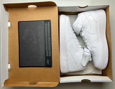 Nike Mens Air Force 1 Mid '07 White 315123-111 2008 Size 9 New In Box NOS AF1