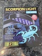 Exo Terra LED Scorpion Light, 15 LED Low Energy Nightlight, Makes Scorpions Glow