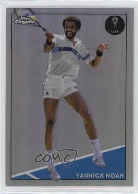 2021 Topps Chrome Refractor Yannick Noah #50 Rookie RC HOF 13kb