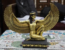 Rare Ancient Egyptian Antiques Queen Isis Goddess of Magic Statue Pharaonic BC
