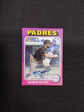 2024 Topps Heritage High Number - Real One Autographs Mason McCoy #ROA-MM...
