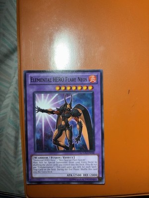 Yu-Gi-Oh Elemental Hero Flare Neos 1st Edition LCGX-EN058 Common Card