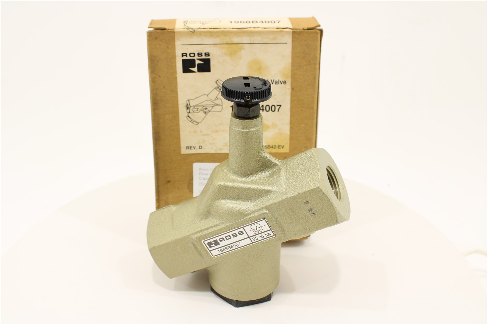 Ross Controls 1968B4007 19 Series Flow Control Valve | 1/2 NPT | High Capacity
