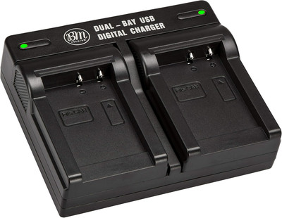 NB-10L Dual Bay Battery Charger for Canon Powershot G15, G16, G1X, G3X, SX40 HS,