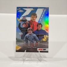 2025 Topps Chrome F1 ALAIN PROST 4 & More Refractor Insert 4N-3 00/00 ERROR
