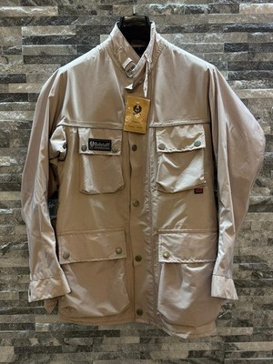 Belstaff XL500 Vintage 90  Size 44 England Creme Wachsjacke - Vintage Jacke