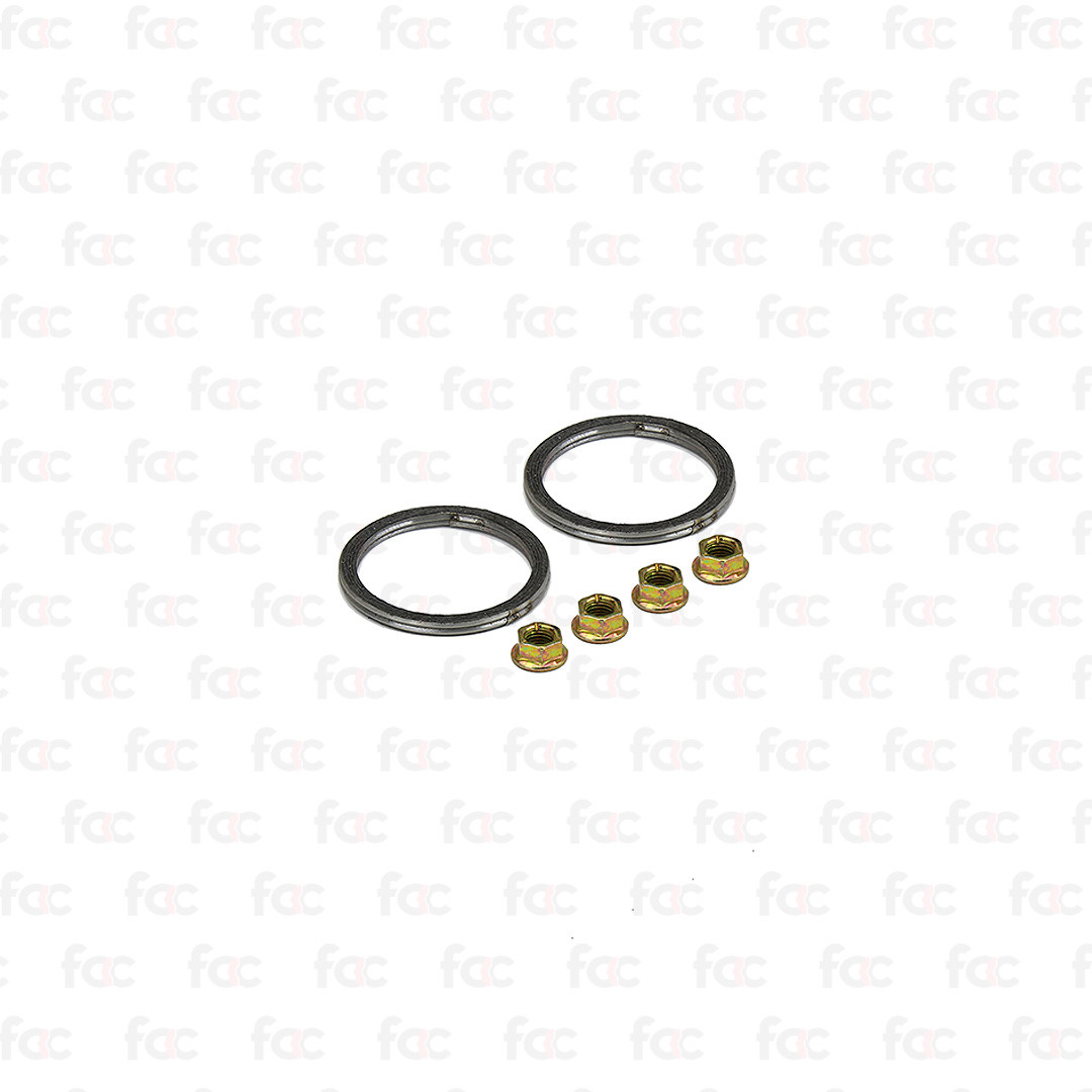 Homologated Petrol Catalytic Converter Fitting Kit For Mazda 2 1.5 15- Euro 6