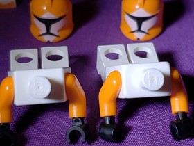 Lego Star Wars Clone Trooper Minifigure Lot of 5 Bomb Squad Phase 1 Army Builder