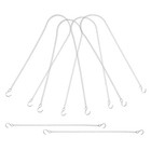 6 Pcs Kette Für Blumenampel Zum Aufhängen Metallkette Blumenkorbbügel