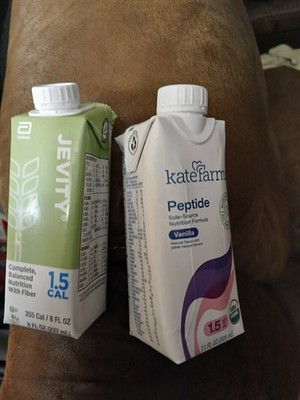 Abbott Jevity 1.5 Cal Formula, 8 Oz ea  Cases of 24 best by april 2026