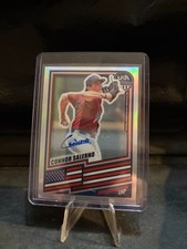 Connor Salerno 2025 Stars & Stripes Silver Prizm Auto