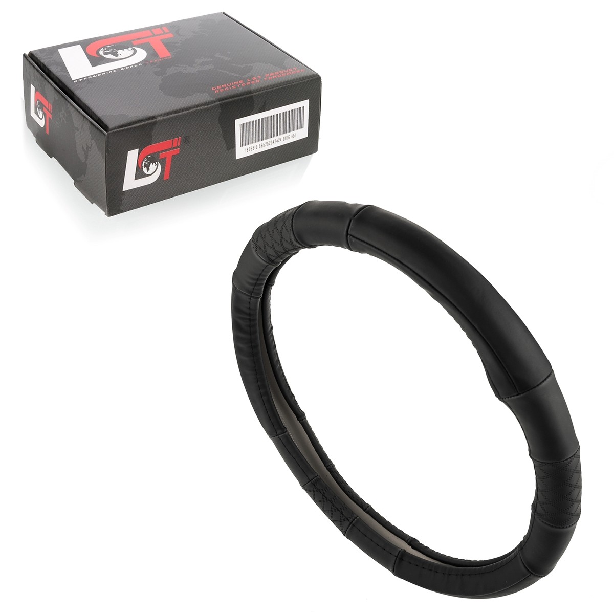 Steering Wheel Cover Ø 38X9 Cm Anthracite For BMW X4 X3 X5 X6