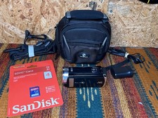 JVC Everio GZ-E200BU Full HD Camcorder 40X Optical Zoom Touch Screen WORKING