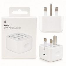 Apple Adapter USB C Type 20W Fast Charging Adapter for iPhones, iPads | Box Pack