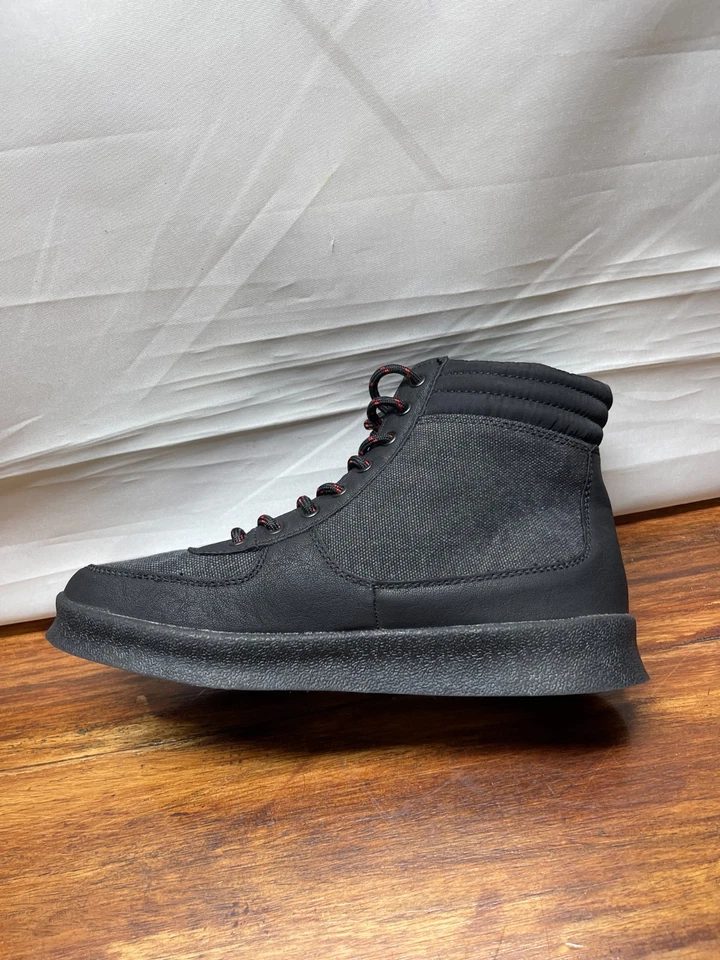 Rocket Dog Shoes Women's 8.5 Canvas Hi-Top Sneakers Black Charcoal Goth Emo - Image 4 of 4