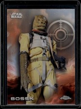 2025 Topps Star Wars Chrome Bossk #108 Refractor