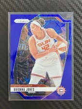 2024-25 Panini Prizm WNBA Brionna Jones. #27 Blue Velocity Connecticut Sun