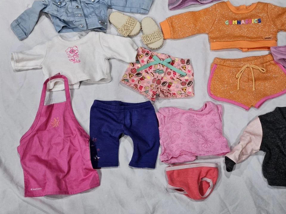 Lote 130 piezas Ropa Muñeca American Girl Zapatos Accesorios Pleasant Company Foto 4 de 4