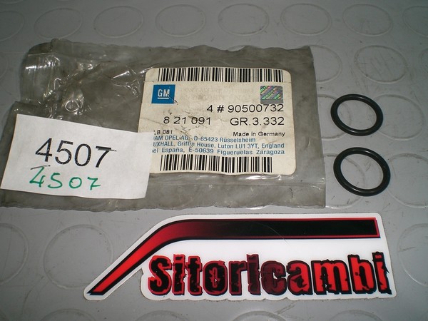 2X O Ring Aus Nachlass Kopf Injektor Original Geeignet A Opel Vectra BC Si-image