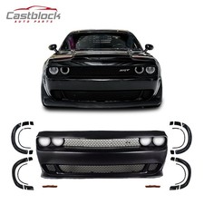 For 2008-2014 Dodge Challenger Hellcat Style Srt Front Body Kit Widebody