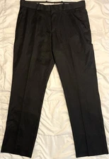 Perry Ellis Portfolio Modern Fit Men’s Dress Slacks 32/30 Folio-Flex Black GUC