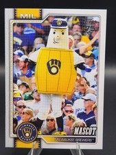 2026 Topps Series 1 Celebration - Mascot #M-27 Milwaukee Brewers