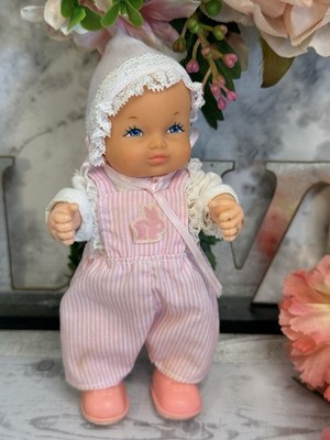 Vintage Lewis Galoob 1988 Bouncing Baby Doll With Original Outfit and Bonnet GUC