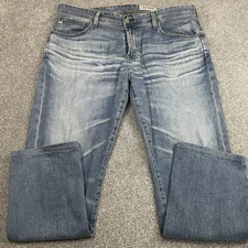 Adriano Goldschmied Jeans Mens 36 (Hemmed 38x30) The Graduate Whiskered Medium