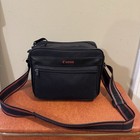 Canon Black Organization Camera Carry Case Pockets Shoulder Strap Bag
