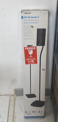 Bose UFS-20 Series II Universal Floorstands - Black, Pair | eBay