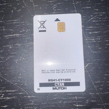 MUTOH INK Smart Chip Card Ms41- Cyan