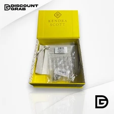 Kendra Scott Elaina Adjustable Chain Bracelet/Cobalt Cat’s Eye/Rhodium (NEW)