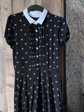 Hellbunny Dress 12-14 Heart ribcage design ??????