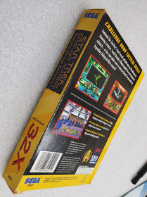 Star Trek Starfleet Academy Sega 32x Game - Authentic Complete in Box CIB