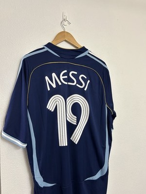 Remake 2006 Messi 19 Argentina Away Jersey | eBay