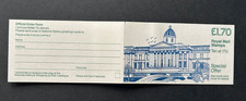 GB 1986 £1.70 booklet National Gallery left selvedge FT6A cyl B21