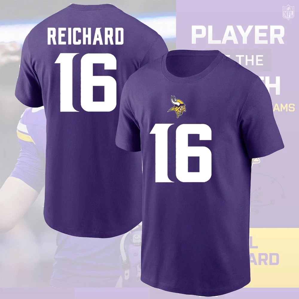 Will Reichard Minnesota Vikings 2026 Player T-Shirt