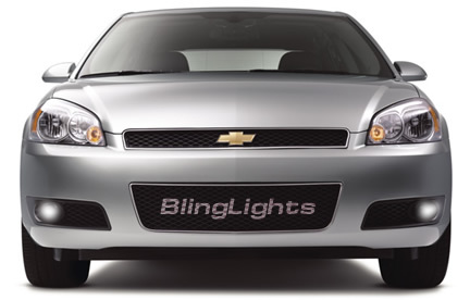 Xenon Halogen Fog lamps Light Kit For 2006-2008 Chevy Impala ls 1lt 2lt 07 - Bild 1 von 5