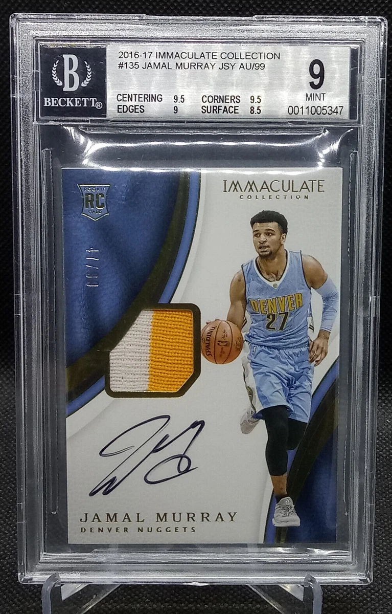 Jamal Murray Basketball Original Autographed Sports Trading Cards