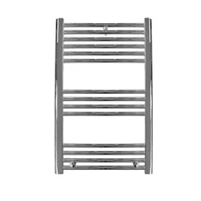 Chrome Hydronic Towel Radiator, 31.5" x 19.7" x 1.2"