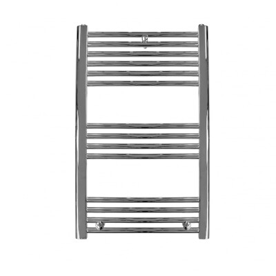 Chrome Hydronic Towel Radiator, 31.5'' x 19.7'' x 1.2''