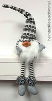 Kantenhocker Wichtel Kantensitzer Dekofigur Weihnachten Regal Deko Winter Gnom