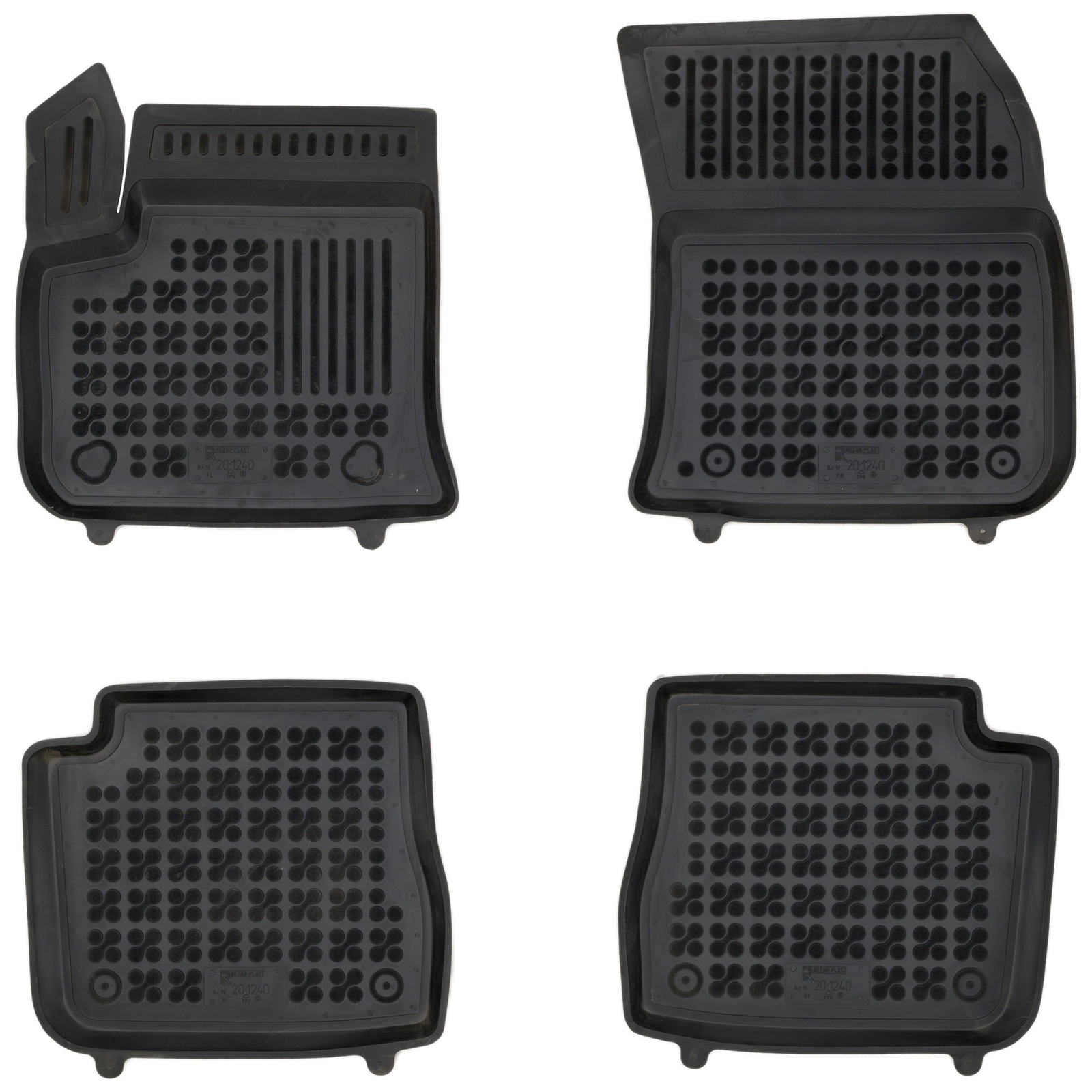 Tapis de sol imperméable Rezaw-Plast Peugeot e-2008 II avec bords de protection élevés