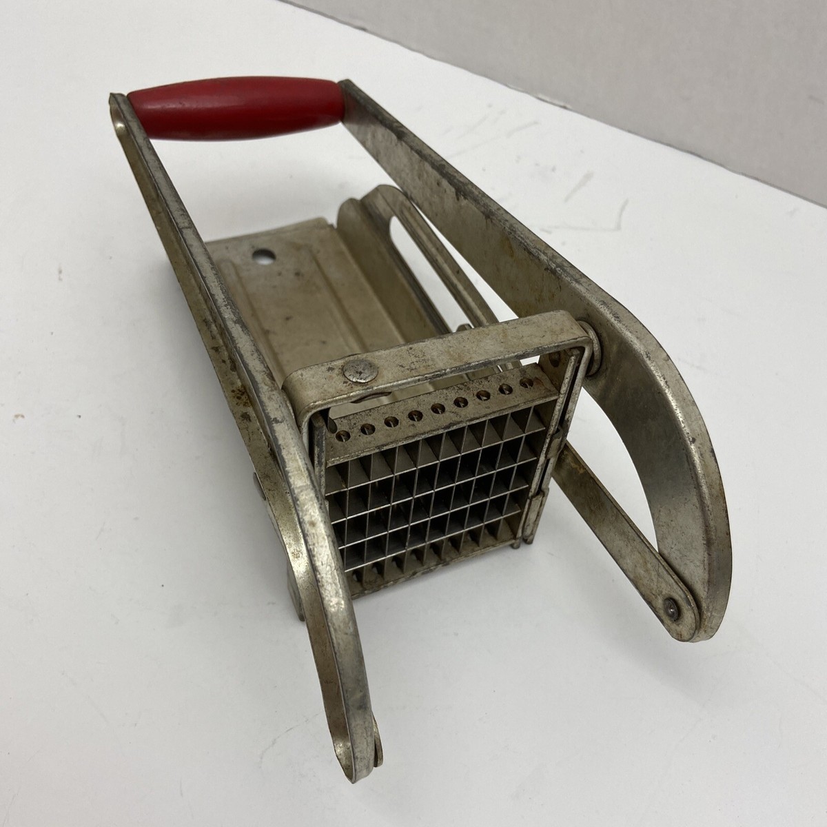 Vintage French Fry Cutter ~ Red Wood Handle Made in Japan | eBay