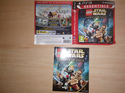 Portada y manual LEGO Star Wars The Complete Saga (PlayStation 3) Español 