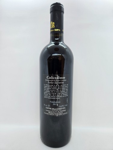 Calice Rosso Salice Salentino DOC 2012 Cantine della Corte - Imagen 2 de 2