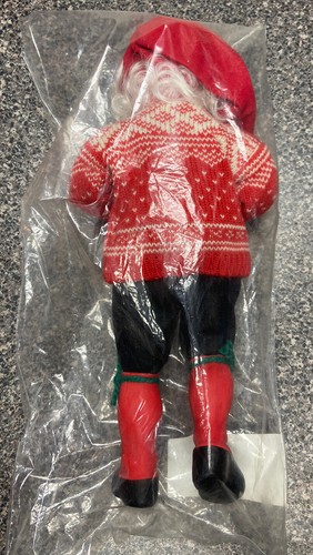 Vintage Arne Hasle Norwegian Norge Christmas Doll Elf Nisse New in Package - Picture 2 of 5