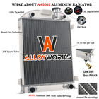 4 Row Aluminum Core Radiator For 1932 Ford Model A B Stock Flathead Truck At/Mt (For: Ford Model A)