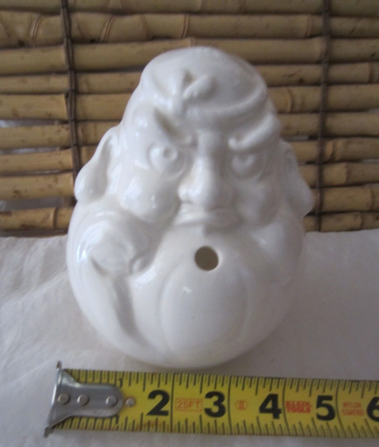 Vintage Japanese Tiki Cocktail White Ceramic Mug Benihana Tokyo Japan Samurai A - Picture 10 of 11